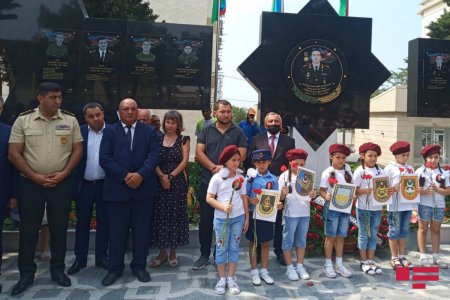 Bakıda Polad Həşimov parkının açılışı olub - 