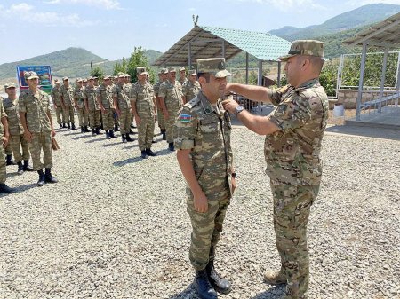 Xocalı ərazisində yeni hərbi hissənin açılışı olub - 