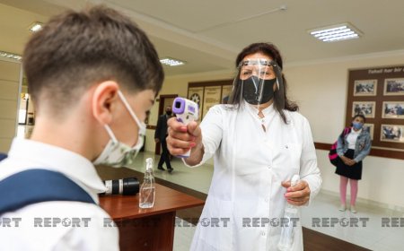 Respirator əlamətləri olanların məktəblərə giriş-çıxışına icazə verilməyəcək