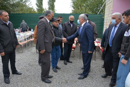 Tərtərdə şəhid Hüseynov Aslan Malik oğlunun il mərasimi keçirilib