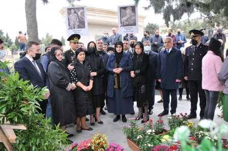 Abşeronda 4 şəhidin il mərasimi keçirildi