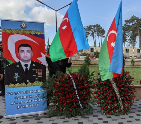 Nərimanov rayonunda Vətən Müharibəsi Qəhrəmanı, baş leytenant, şəhid Azad Hümbətovun anım tədbiri keçirilmişdir