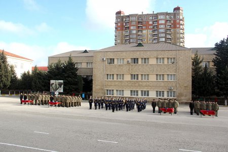 “Ehtiyat zabit hazırlığı kursu”nun buraxılış mərasimi keçirilib - 