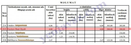 Cavanşir Feyziyevin qardaşı dövlətdən 200 manat yardım alıb – 