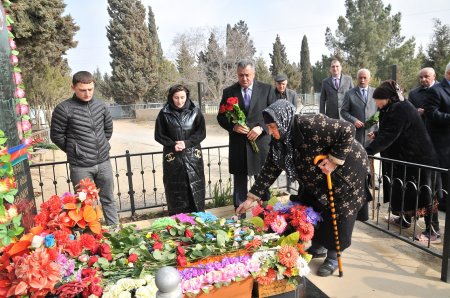 Abşeronda Şəhidimizin xatirəsinə bulağın açılışı oldu 