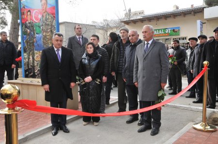 Abşeronda Şəhidimizin xatirəsinə bulağın açılışı oldu 