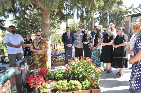 Abşeron rayonunda şəhid ailələrinə və qazilərə göstərilən diqqət davam etdirilib