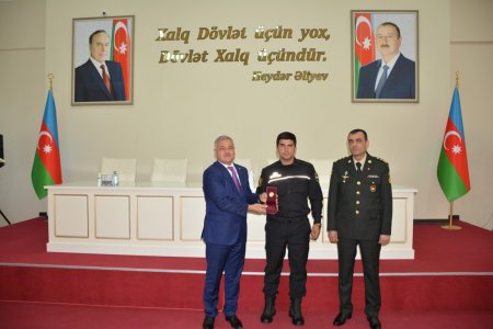 Tərtərdə Vətən müharibəsi qazilərinə və iştirakçılarına medallar təqdim olunub