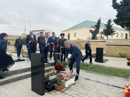 Lökbatan qəsəbəsində Şəhid Yunis Surxayevin anım mərasimi keçirilib