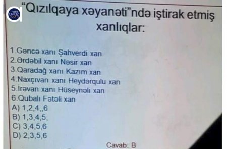 Naxçıvan sakini: “Burada DİM-in sədri 5 minə imtahan suallarını satır” - 