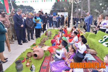 Qaradağda Novruz şənliyi təşkil olundu -