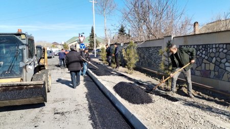 Tərtərdə tikinti-abadlıq, quruculuq işləri davam edir