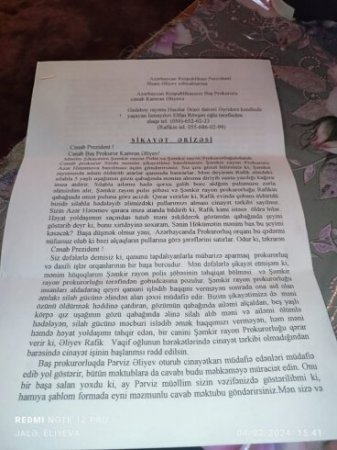 "32 baş xırda buynuzlu heyvanımı, 9200 manat pulumu mənimsəyib" - Gədəbəy sakinindən Maliyyə İdarəsinin rəisinə qarşı 