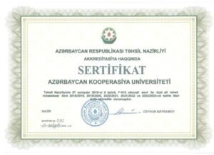 Kooperasiya Universiteti akkreditasiyasız fəaliyyət göstərir?