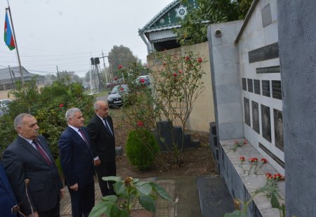 İcra başçısı Ələsgərli kənd tam orta məktəbində mövcud şəraitlə tanış olub