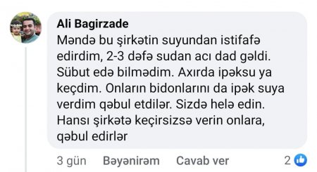 “Şirin Su”dan imtina edənlər artır: