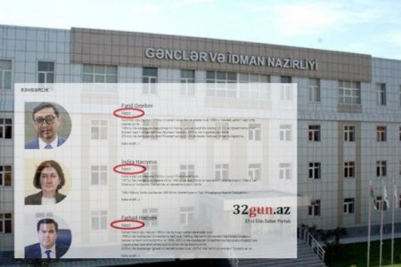 Gənclər və İdman Nazirliyinin 3 "naziri" var - 