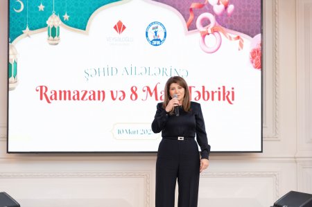 “Veysəloğlu” və “Zəfər” İctimai Birliyi 100-dən çox şəhid anası və xanımına iftar məclisi təşkil etdi