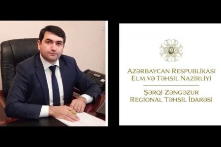 Şərqi Zəngəzur Regional Təhsil İdarəsinin müdiri Fuad Bədəlov İTTİHAM OLUNUR - Şərqi Zəngəzur Regional Təhsil İdarəsinin müdiri Fuad Bədəlov İTTİHAM OLUNUR -