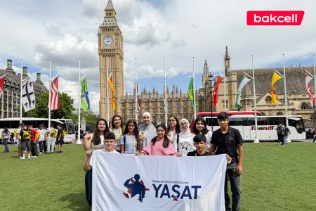“Bakcell”in dəstəyi ilə “YAŞAT” yay məktəbi Londonda - “Bakcell”in dəstəyi ilə “YAŞAT” yay məktəbi Londonda -
