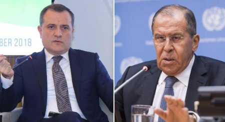 Ceyhun Bayramov Lavrovla telefon danışığı aparıb