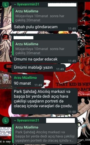 İlhamə Abdullayeva şagirdlərdən pul qazanmaq ideyası: İlhamə Abdullayeva şagirdlərdən pul qazanmaq ideyası: