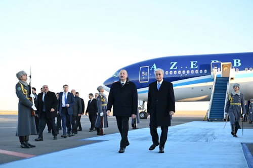 Prezident Qazaxıstana getdi – Prezident Qazaxıstana getdi –