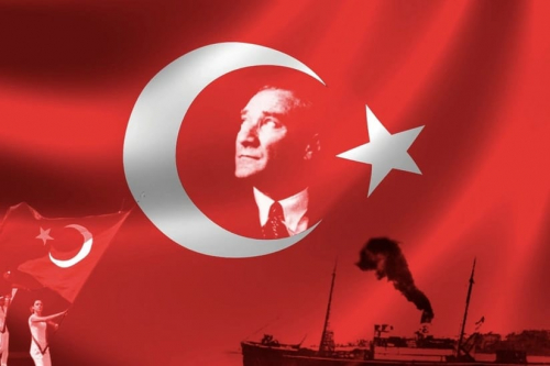 Türkiyə Cümhuriyyətinin qurulmasının 102 illiyidir Türkiyə Cümhuriyyətinin qurulmasının 102 illiyidir