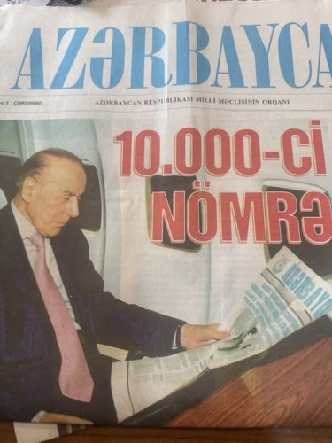 "Azərbaycan" qəzetinin Ulu Öndərlə bağlı bu saxtakarlığı ŞOK ETDİ -