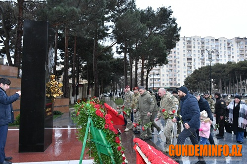 Abşeronda 20 Yanvar faciəsi qurbanlarının 36-cı ildönümü dərin ehtiramla yad edilib