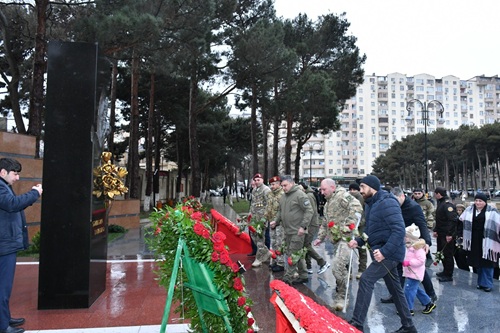 Tərtərdə 20 Yanvar faciəsinin otuz altıncı ildönümü ilə bağlı tədbir keçirilib Tərtərdə 20 Yanvar faciəsinin otuz altıncı ildönümü ilə bağlı tədbir keçirilib
