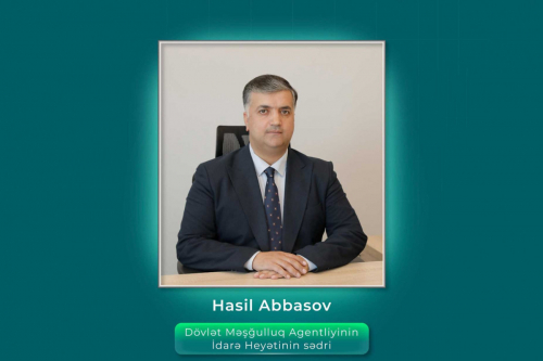 Dövlət Məşğulluq Agentliyinə yeni sədr təyin olunub