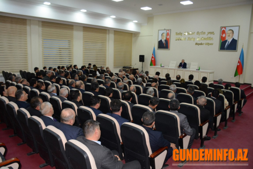 Tərtər Rayon İcra Hakimiyyətində növbəti aparat müşavirəsi keçirilib