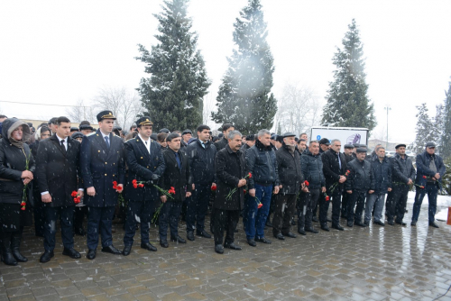 Tərtərdə 20 Yanvar faciəsinin otuz altıncı ildönümü ilə bağlı tədbir keçirilib