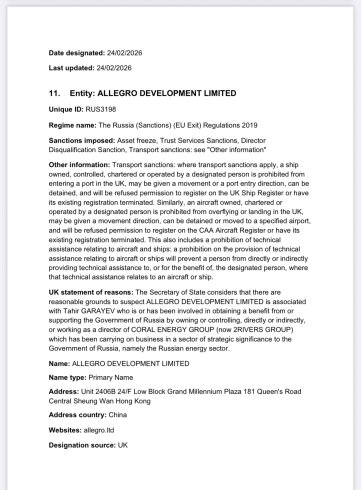 Rusiyanın “qanunsuz neft alverçiləri” elektron poçt səhvi nəticəsində ifşa olundu -  