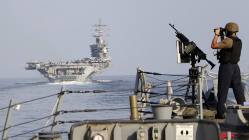 ABŞ və İsrailin hərbi gəmiləri Qırmızı dənizdə bir araya gəldi