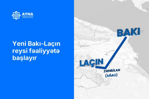 Bakıdan Laçına yeni müntəzəm avtobus reysi təşkil edilir