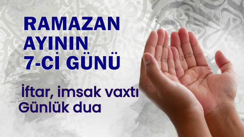 Yeddinci günün duası -