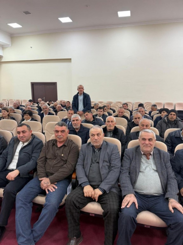 Tərtərdə baramaçılığın inkişafına dair maarifləndirici təlim keçirilib