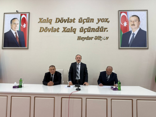 Tərtərdə baramaçılığın inkişafına dair maarifləndirici təlim keçirilib