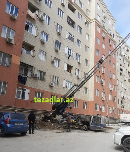 “Qobu Park”ın binaları əyilir - 