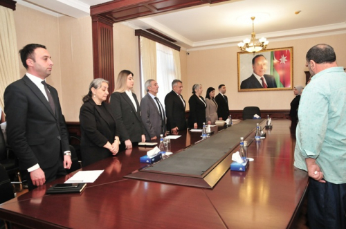 Abşeronda Aprel şəhidlərinin ailələri ilə görüş keçirildi -  