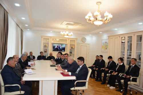  Tərtərdə rayon Fövqəladə Hallar Komissiyasının toplantısı keçirilib