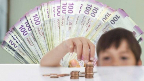 Uşaqpulu belə verilə bilər: