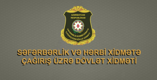 Səfərbərlik Xidmətində yenilik -