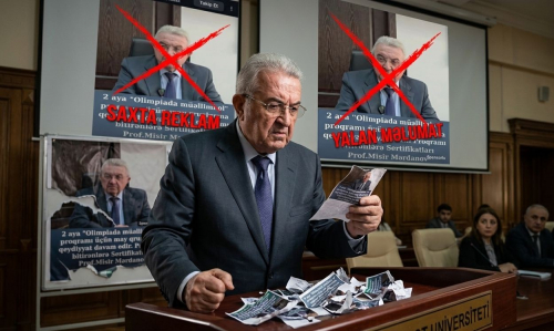 Misir Mərdanovun adından dezinformasiya