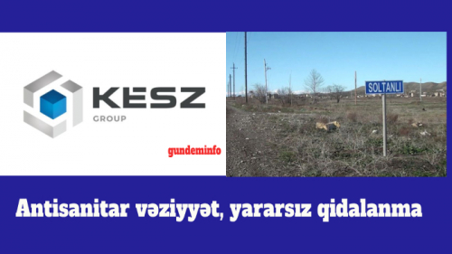 KESZ qrupu Cəbrayılda fəhlələrə görün nə yedirir?
