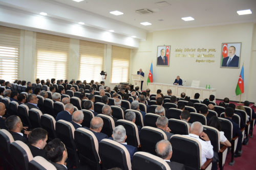 Tərtərdə dövlət qulluqçuları peşə bayramlarını qeyd ediblər