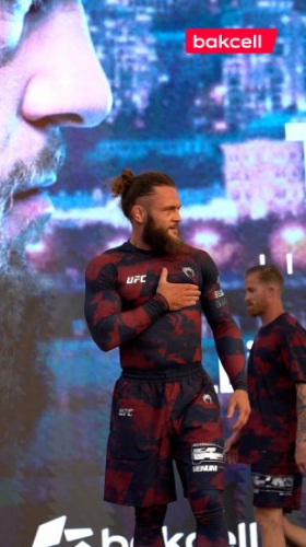 Bakcell ilə Bakıda unudulmaz UFC həyəcanı yaşandı -