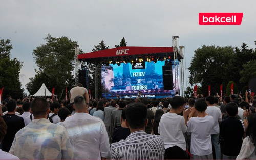 Bakcell ilə Bakıda unudulmaz UFC həyəcanı yaşandı -